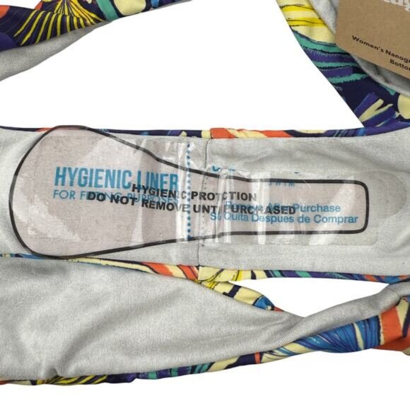 NWT PATAGONIA Nanogrip Sunny Tide Bottoms Womens Size Medium Joy Sound Blue - Picture 4 of 6